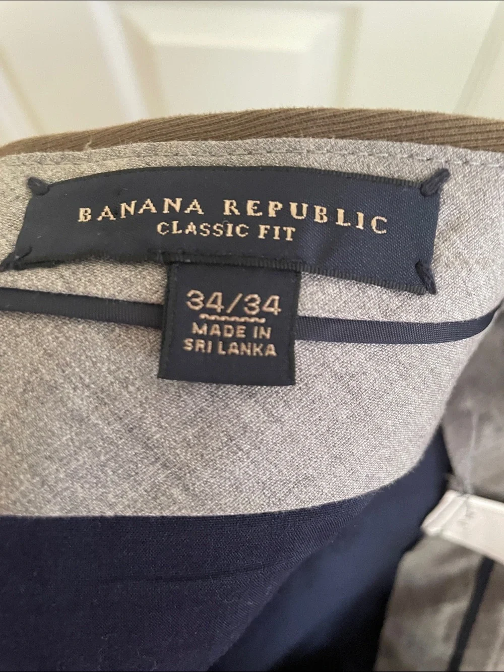 Banana Republic Men's Dark Brown Dress Pants